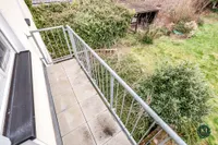 Balkon Gartenseite