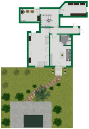 Gartengeschoss