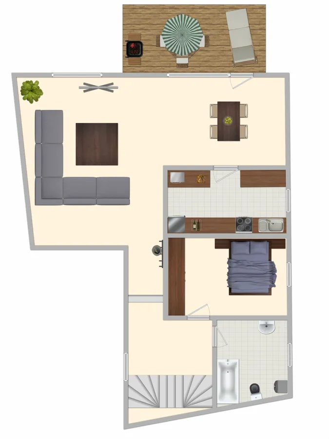 Grundriss Obergeschoss