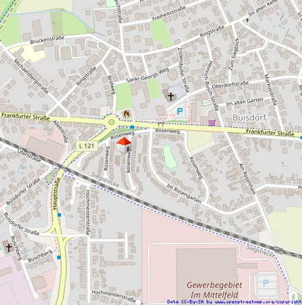 Lageplan mikro