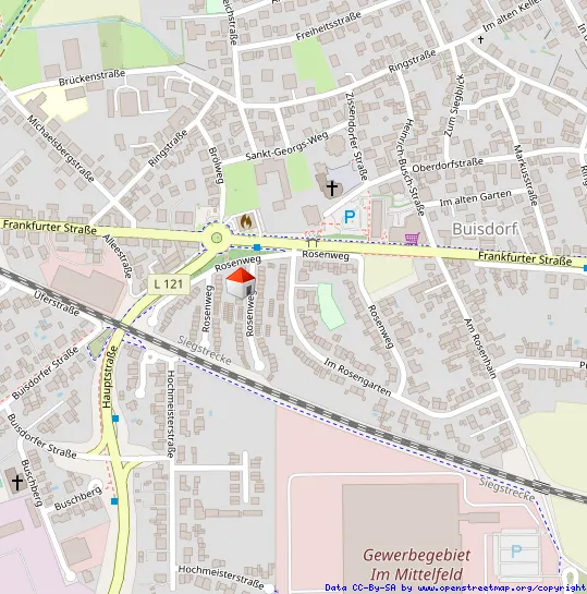 Lageplan mikro