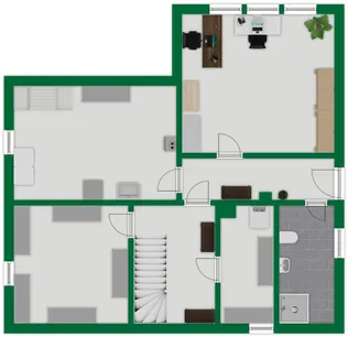 Grundriss-Skizze Kellergeschoss