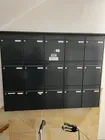 Erneuerte Briefkastenanlage