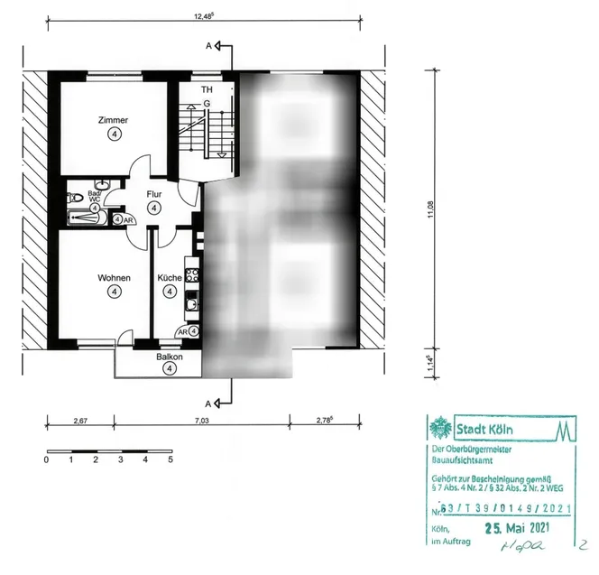 Grundriss Wohnung-Nr. 4
