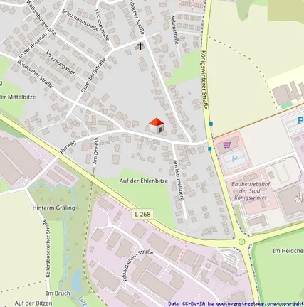 Lageplan mikro
