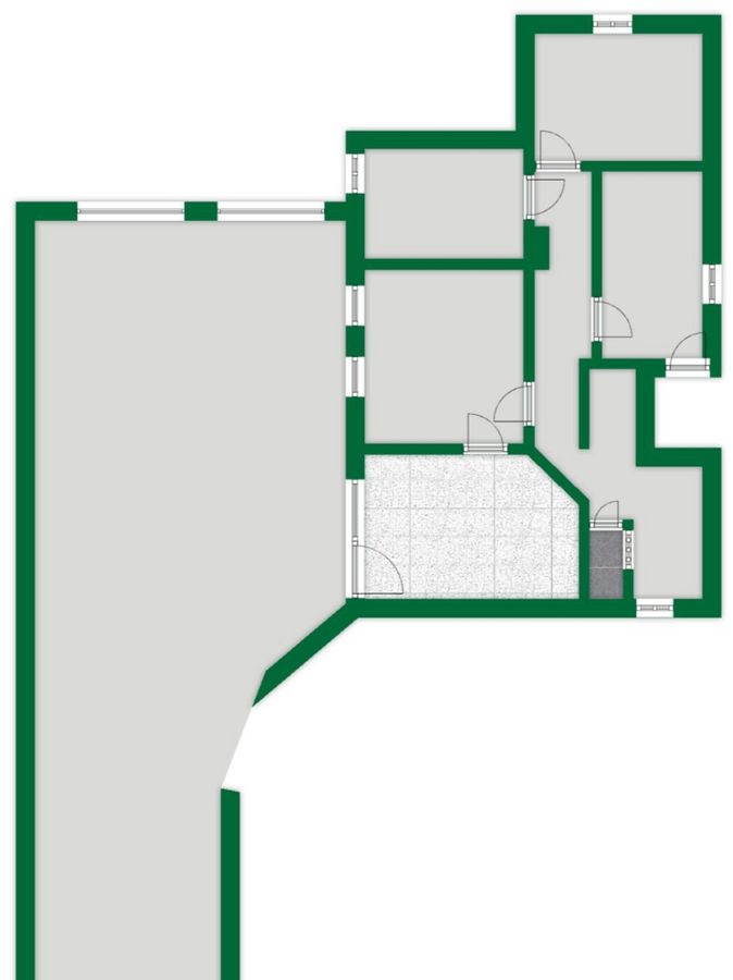 Grundriss-Skizze Untergeschoss