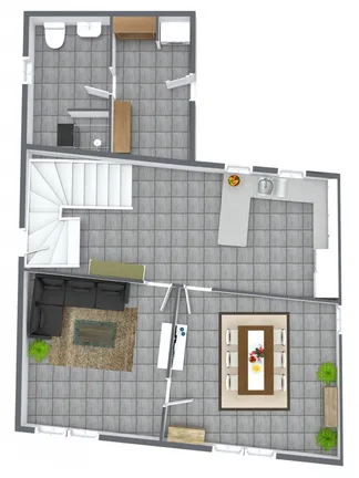 Grundriss-Skizze Untergeschoss