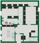 Grundriss-Skizze Untergeschoss