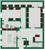 Grundriss-Skizze Untergeschoss