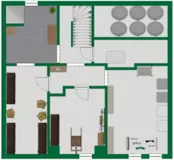 Grundriss-Skizze Keller