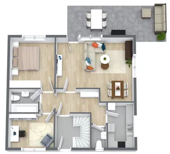 Grundriss - Erdgeschoss