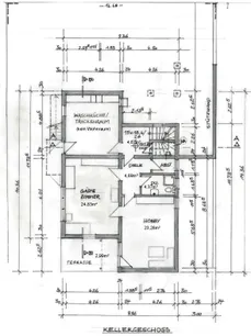 Grundriss Keller