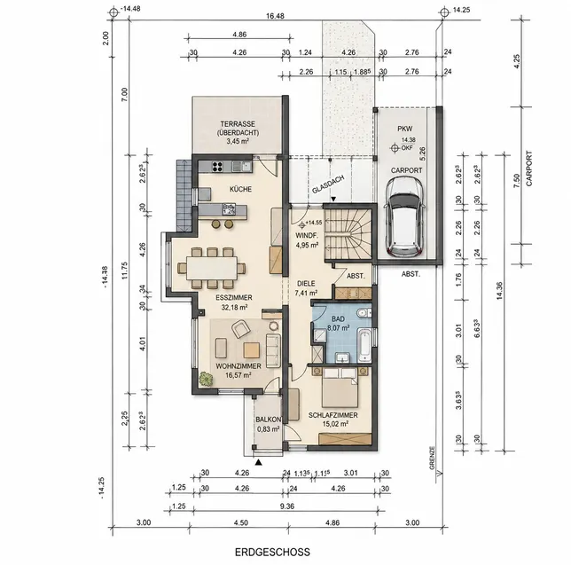 Grundriss EG