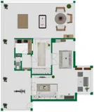 Grundriss-Skizze Erdgeschoss
