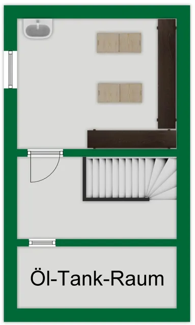 Grundriss-Skizze Kellergeschoss Vorderhaus