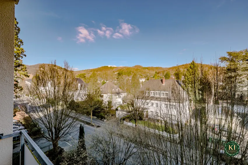Ausblick Balkon