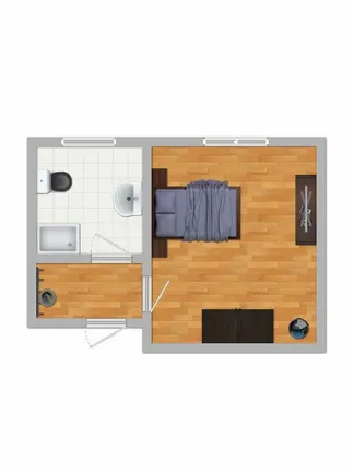 Grundriss Apartement