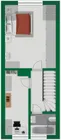 Grundriss-Skizze Obergeschoss Nr. 3