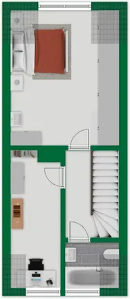 Grundriss-Skizze Obergeschoss Nr. 3