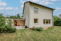 Gartenseitige Hausansicht