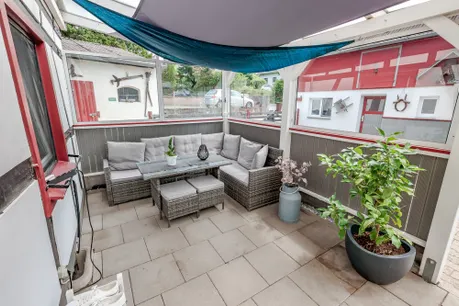 Terrasse Hofseite