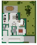 Grundriss-Skizze Wohnung