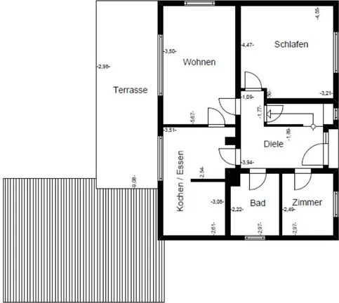 Grundriss Erdgeschoss