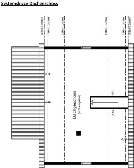 Grundriss Dachgeschoss