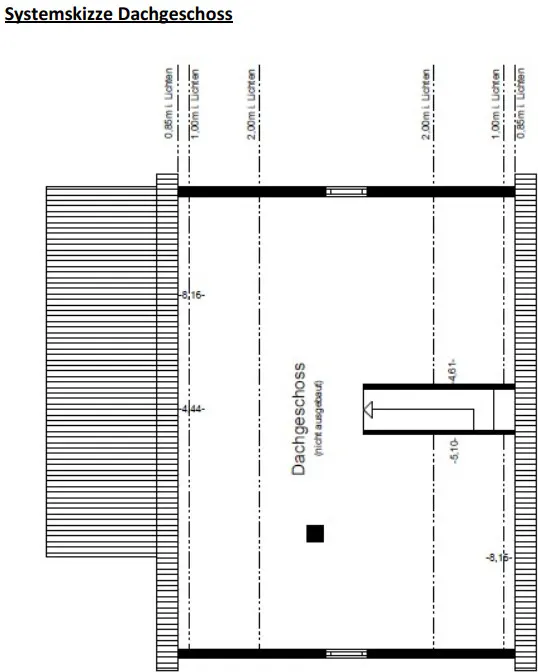 Grundriss Dachgeschoss