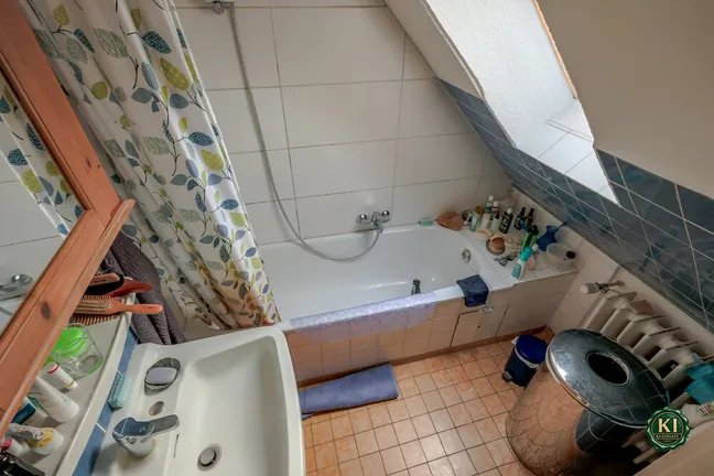 Badezimmer Dachgeschoss