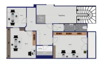 Grundriss Büro 60 m²