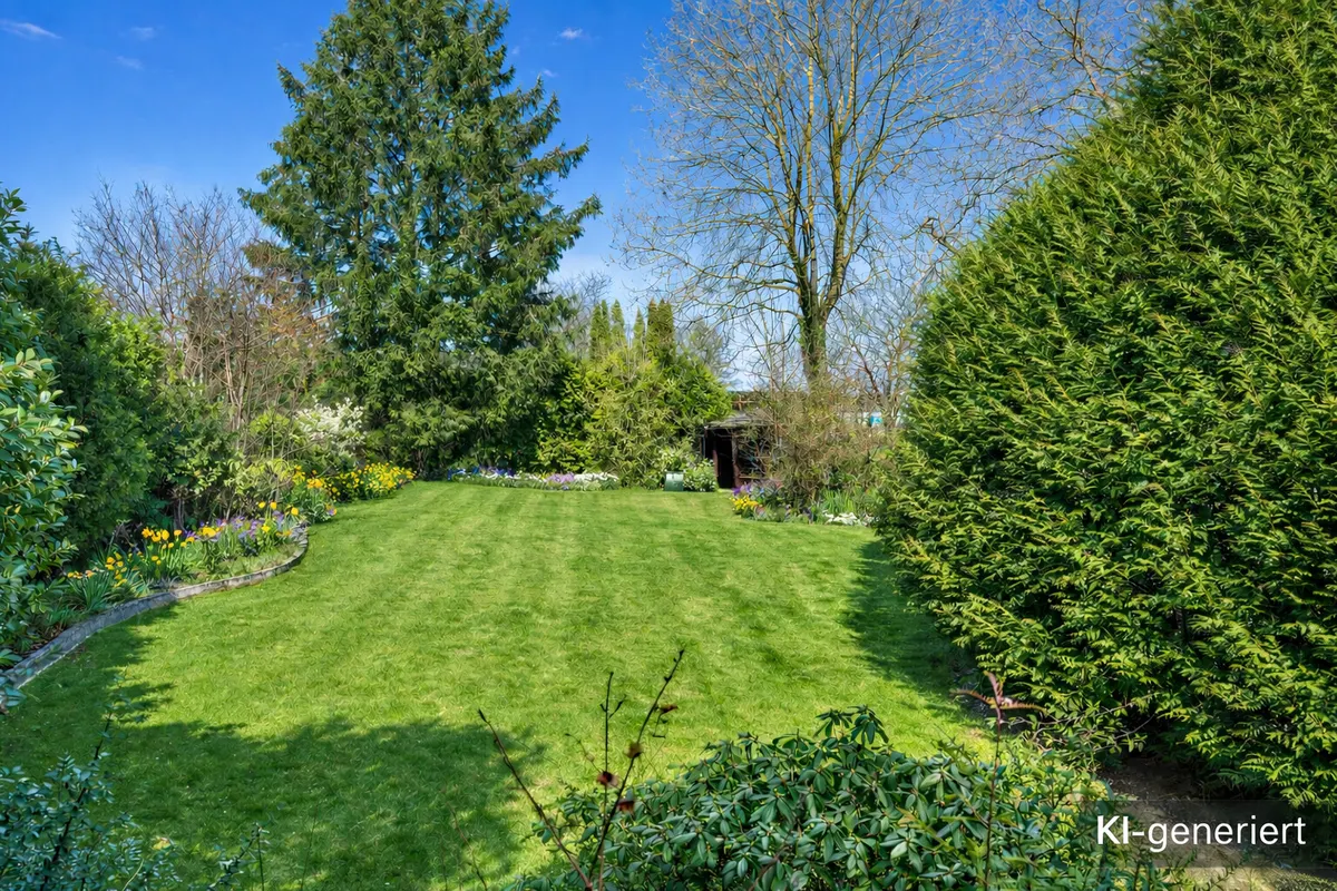 KI generierter Rasen