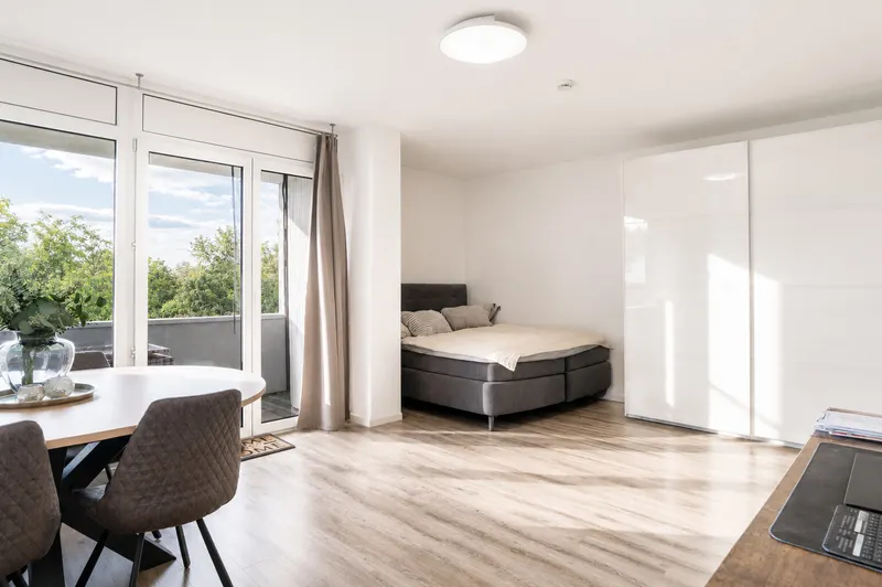 Modernes 1- Zimmer Apartment in zentraler, aber ruhiger Lage