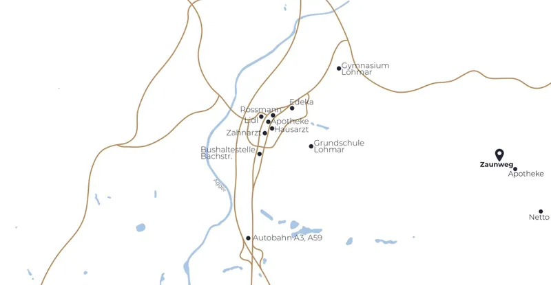 Lageplan Mikrolage