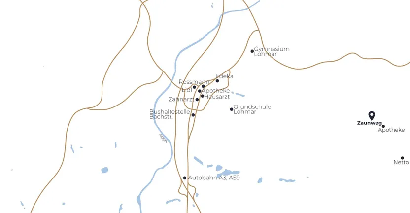 Lageplan Mikrolage