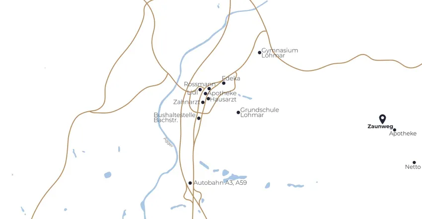 Lageplan Mikrolage