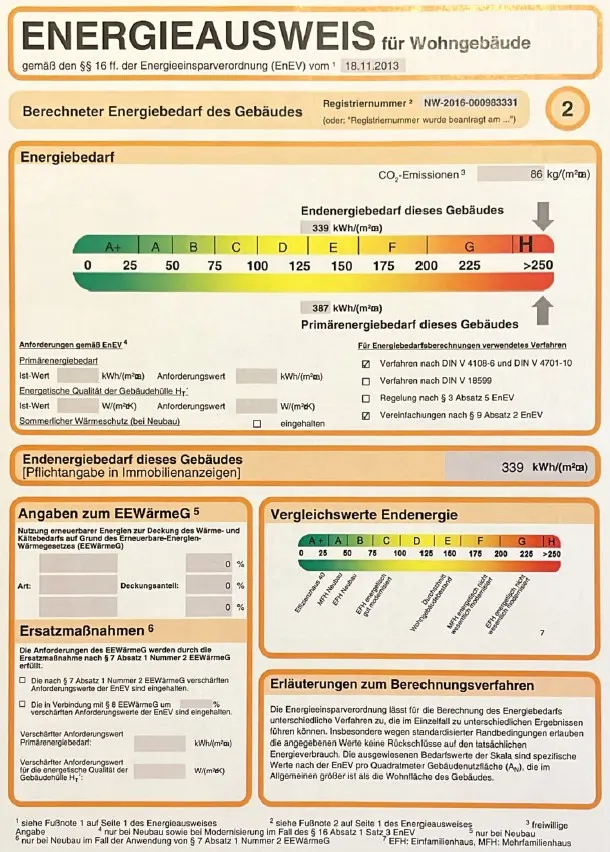 Energieausweis