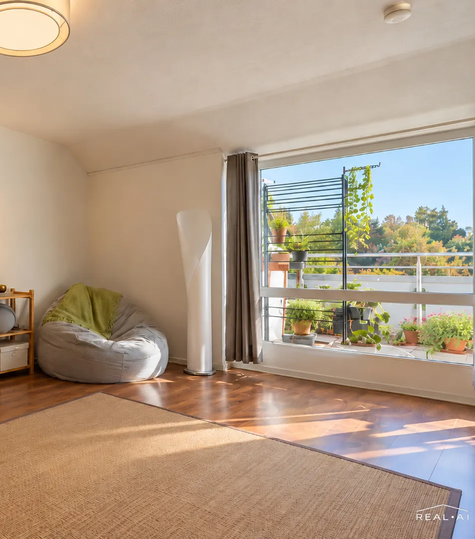 Großzügiges 1-Zimmer-Apartment im charmanten Dachgeschoss - Photo 1