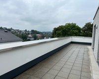 Terrasse der Penthouse Wohnung / Teilansicht