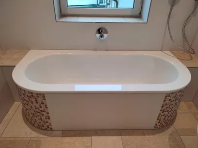 Detailansicht Badewanne