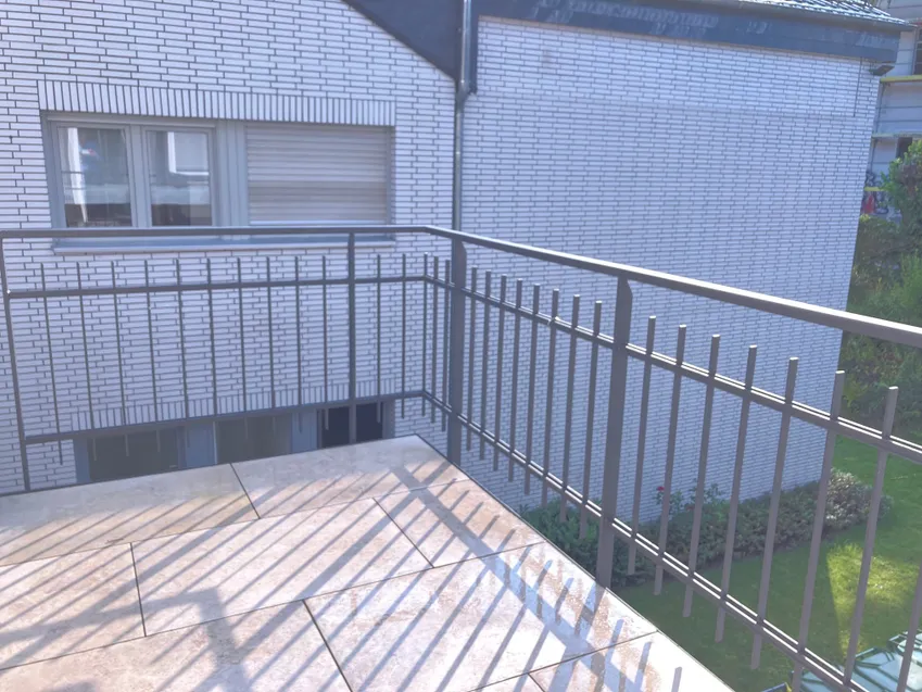 Teilansicht Balkon