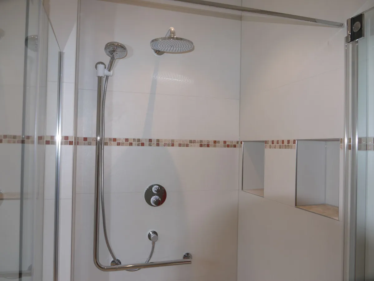 Detailansicht Dusche
