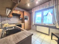 Schon da, die Küche