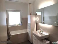 Das Bad oben...