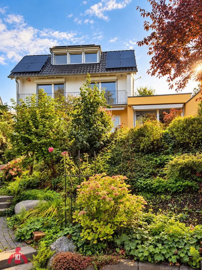 Blick aus dem Garten