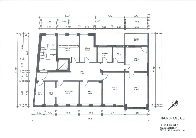 Grundriss 3.OG