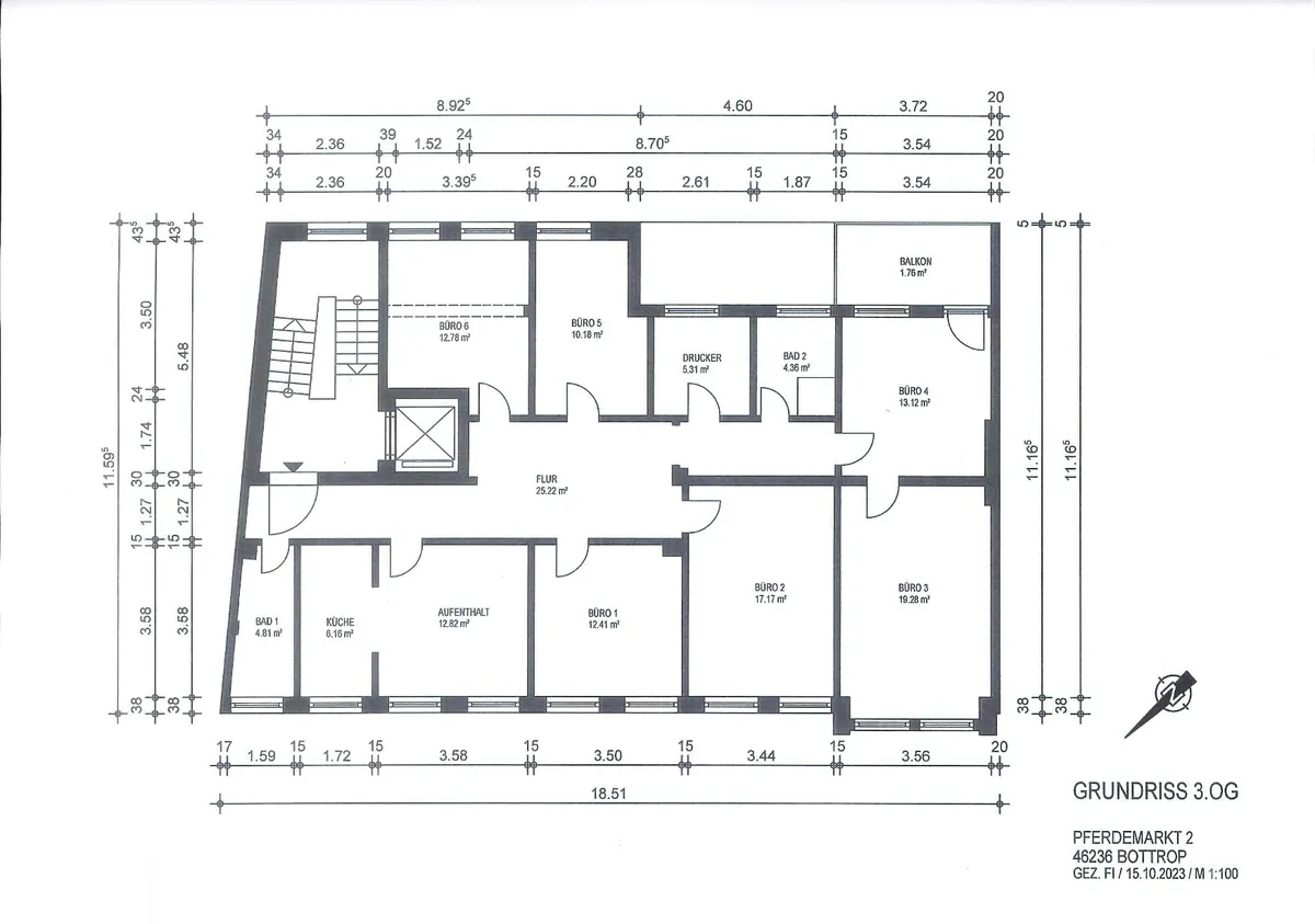 Grundriss 3.OG