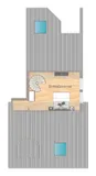 Grundriss Spitzboden