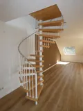 Treppe zum Schlafbereich
