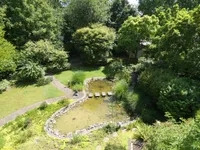 Blick vom Balkon